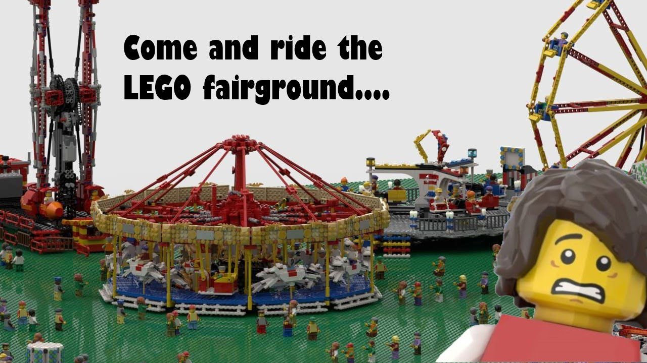 LEGO Travelling Fun Fair - (Instructions & Kits https://linktr.ee/gregosfairground)