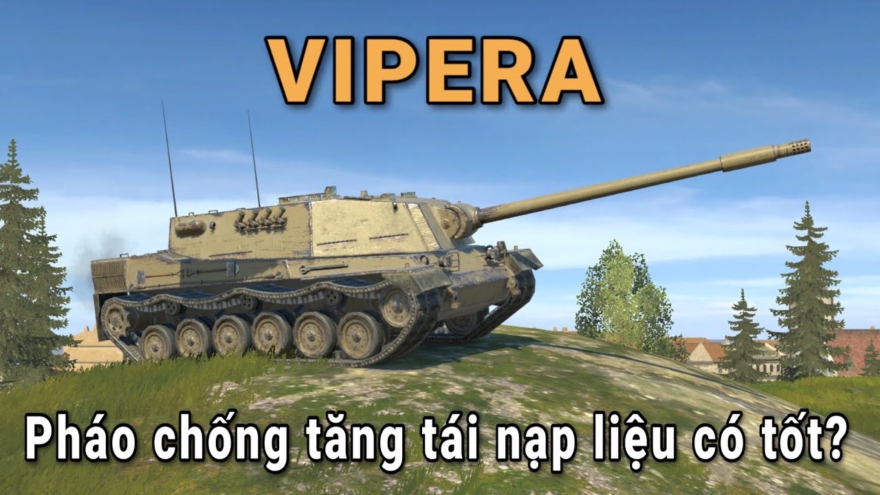 Vipera - Pháo chống tăng tái nạp liệu có tốt? /World Of Tanks Blitz /Wot Blitz /Wotb