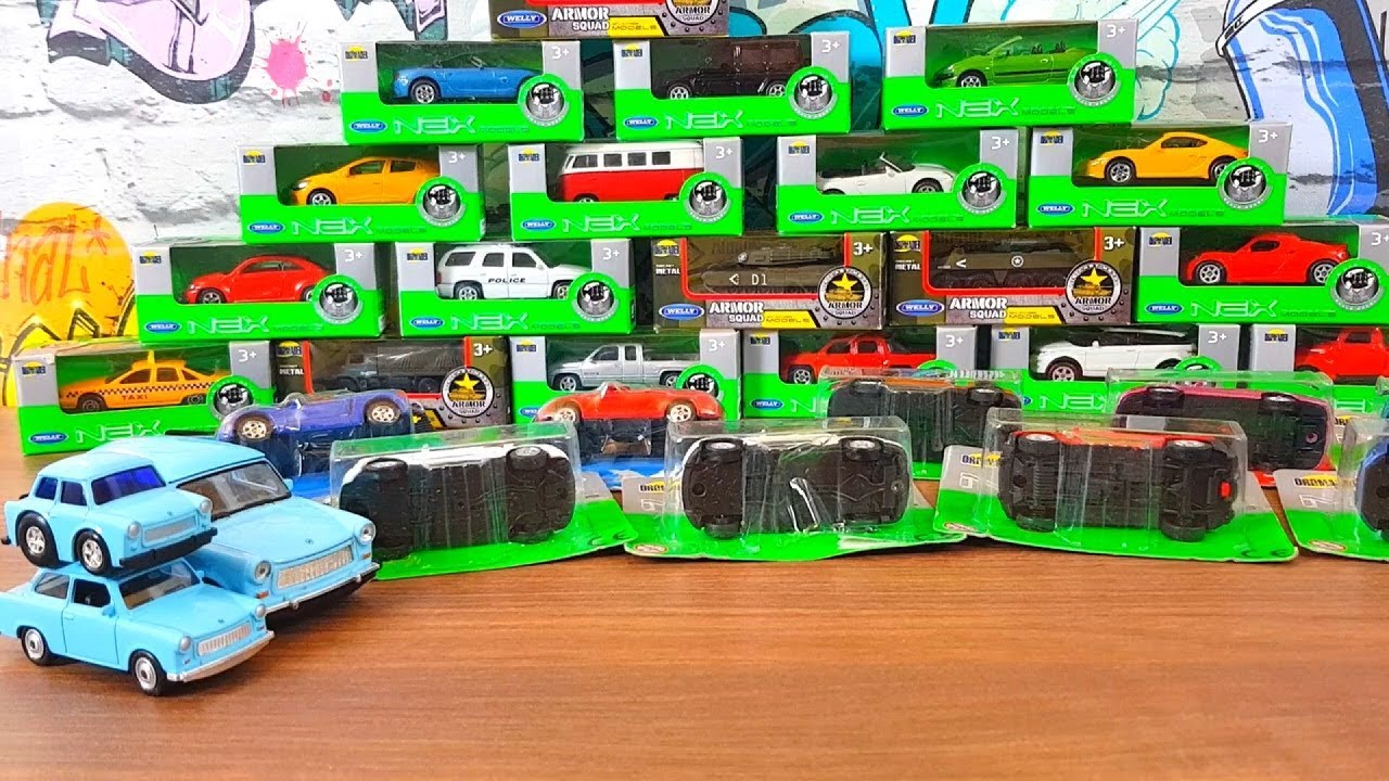 Unboxing and Review of Welly Diecast in 1/64 Scale – Diecast Mix! 🚗🔍