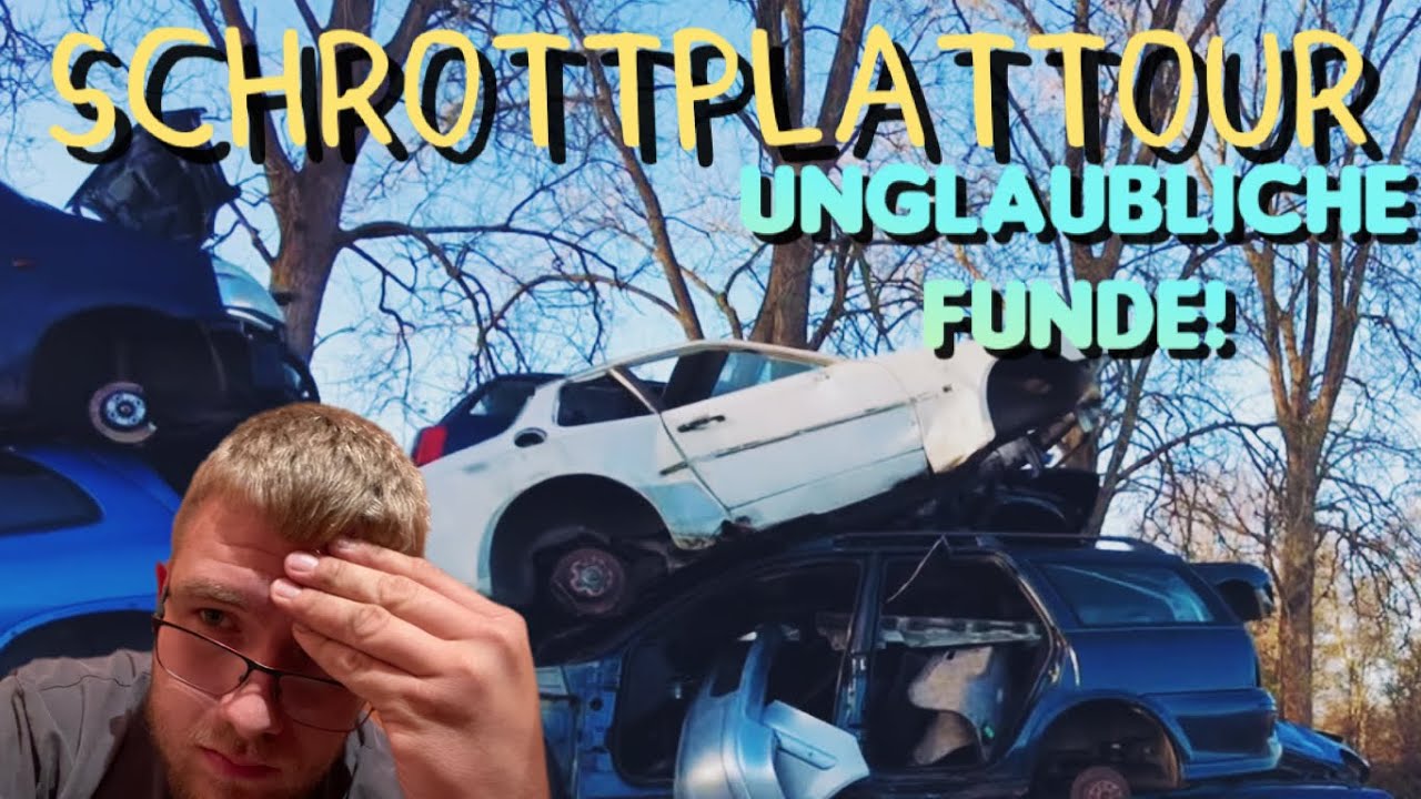 Schrottplatztour: PORSCHEWRACKS aufm Schrott gefunden! Warum tut man sowas?