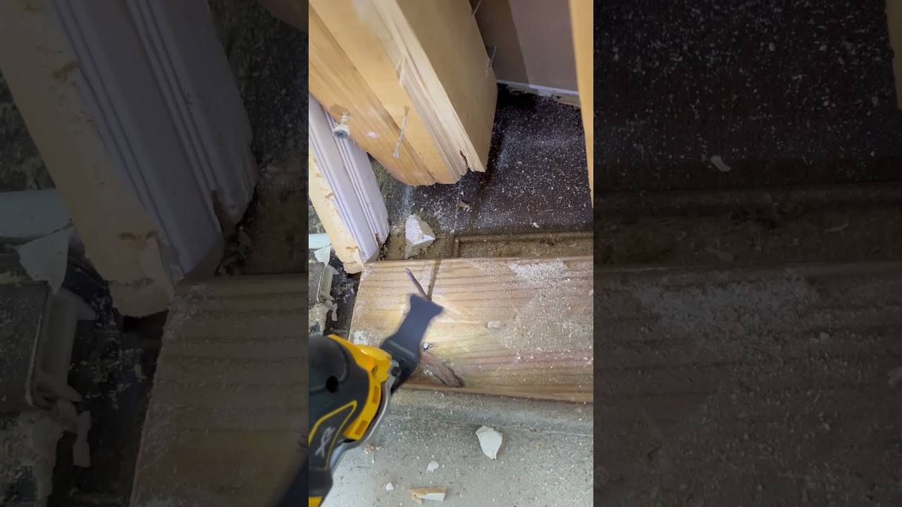Using an oscillating tool to cut nails  #handyman