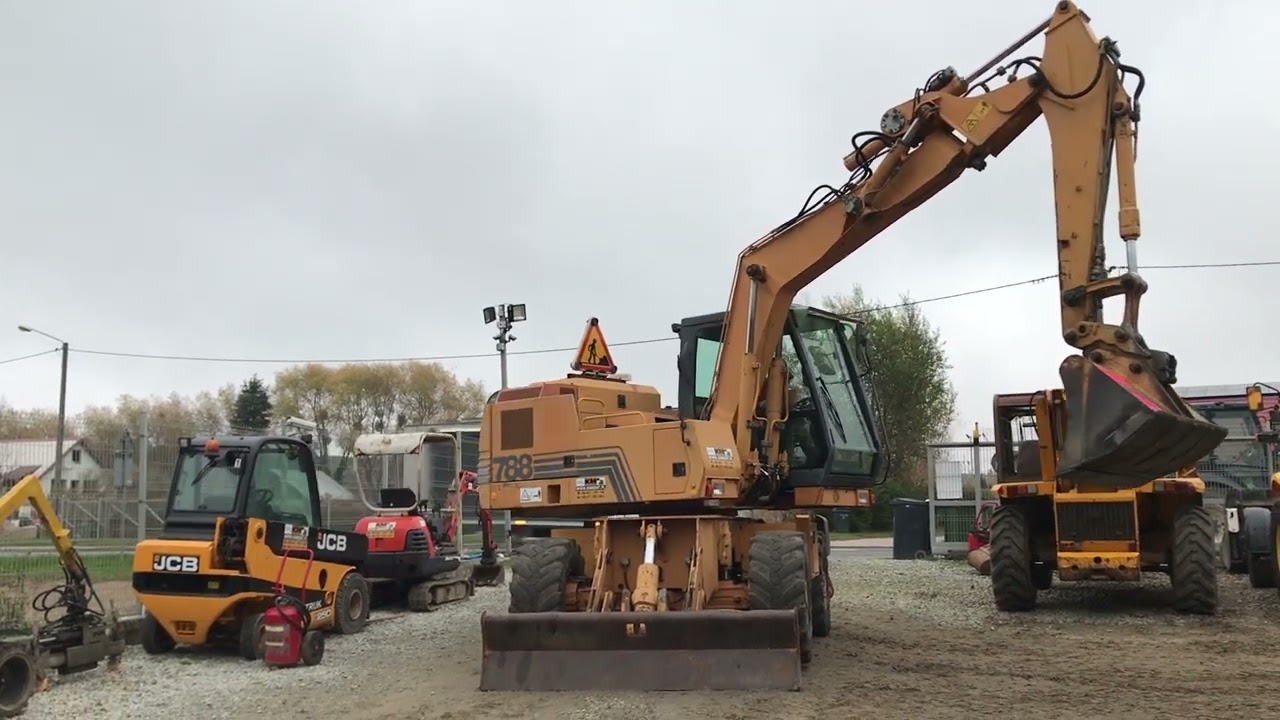CASE 788-P KOPARKA KOŁOWA KM MASZYNY BUDOWLANE WWW.KMRENT.PL MIŁOCHOWICE 56 56-300 MILICZ