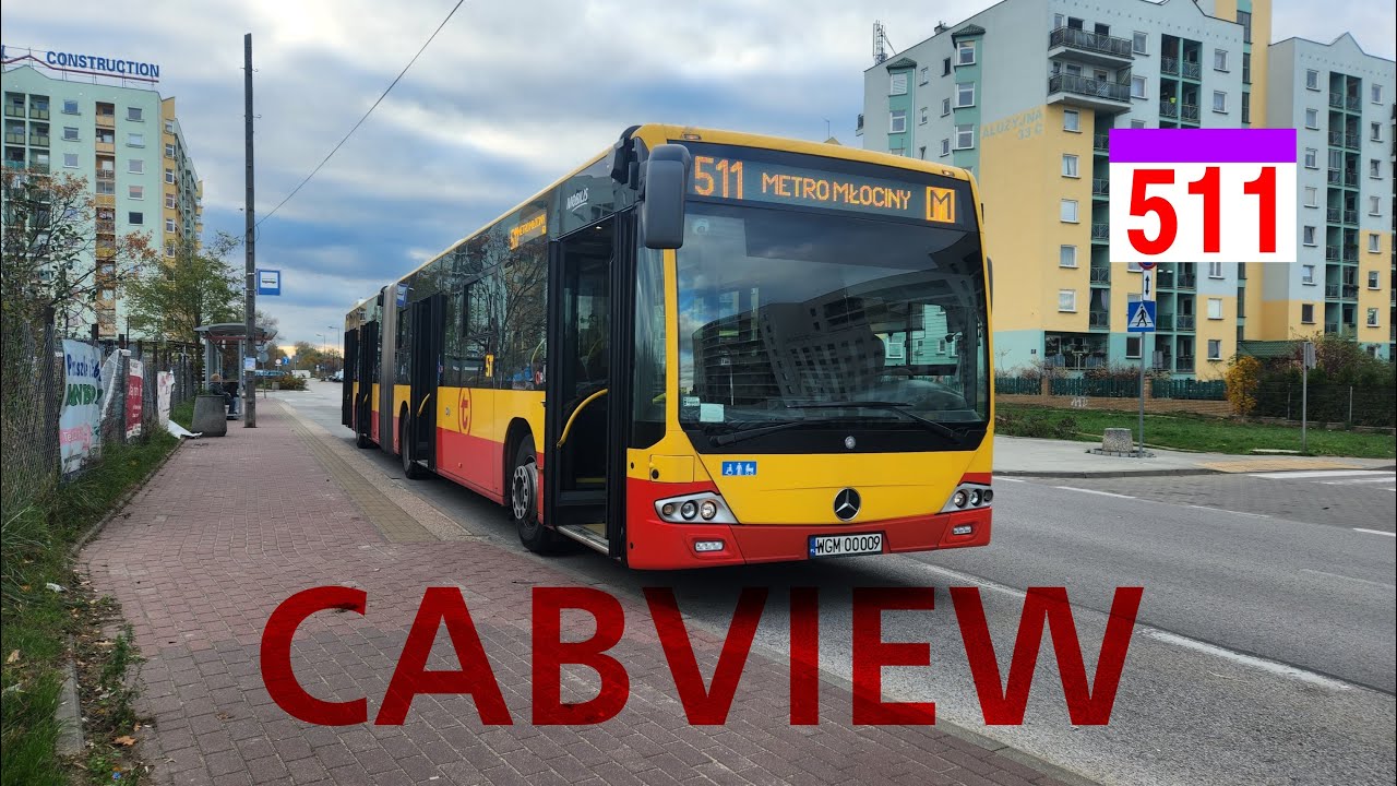 -CABVIEW- 511 METRO MŁOCINY - MERCEDES-BENZ CONECTO G 2016 MOBILIS | KUBSSS