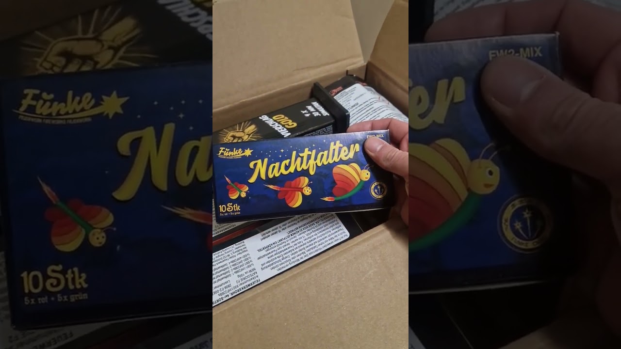 Röder feuerwerk unboxing 850 Euro 2025/2026