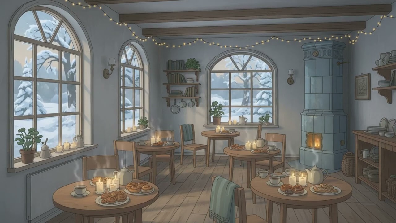 Relaxing Café Lofi Ambience – Gentle Beats for Focus & Peaceful Flow