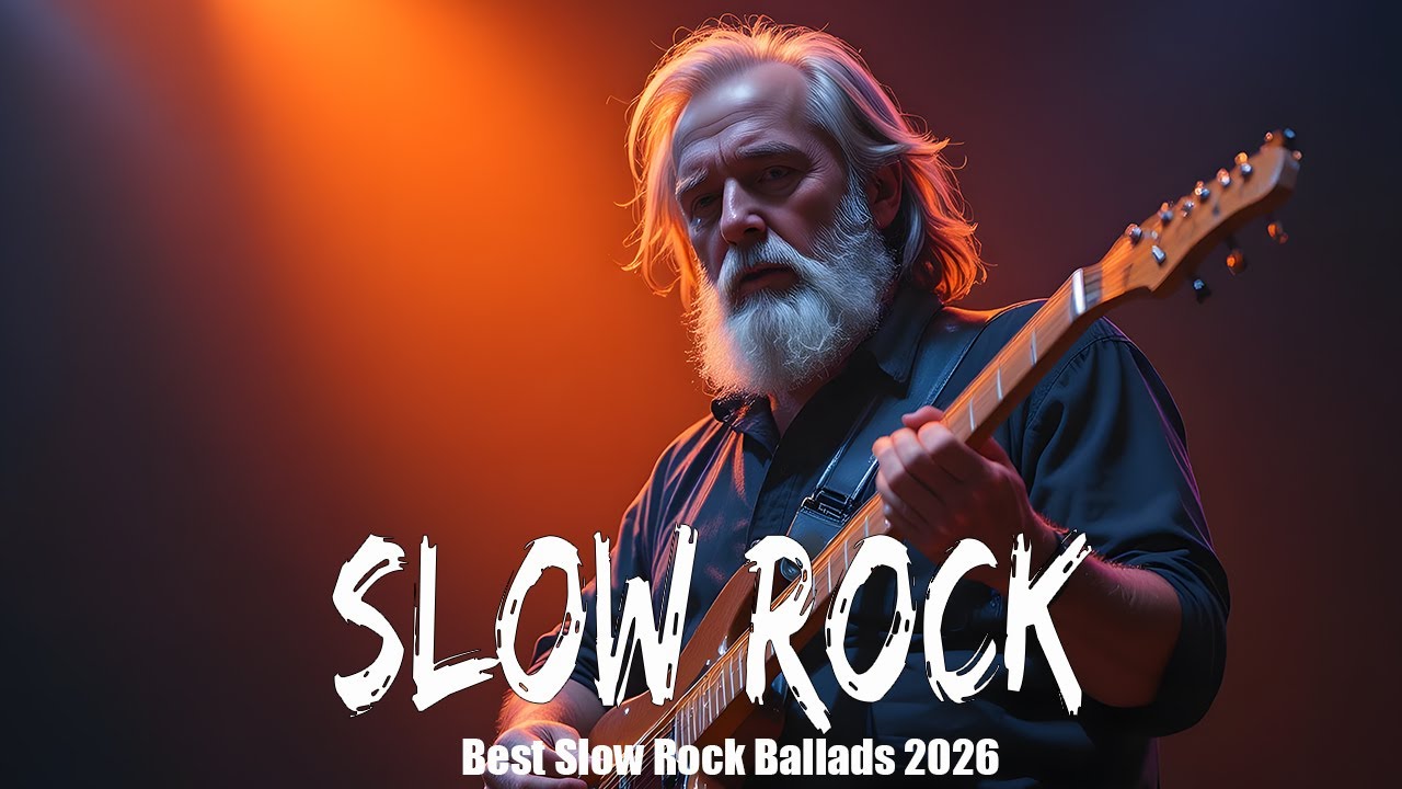 Midnight Slow Rock 🎸 Emotional Ballads
