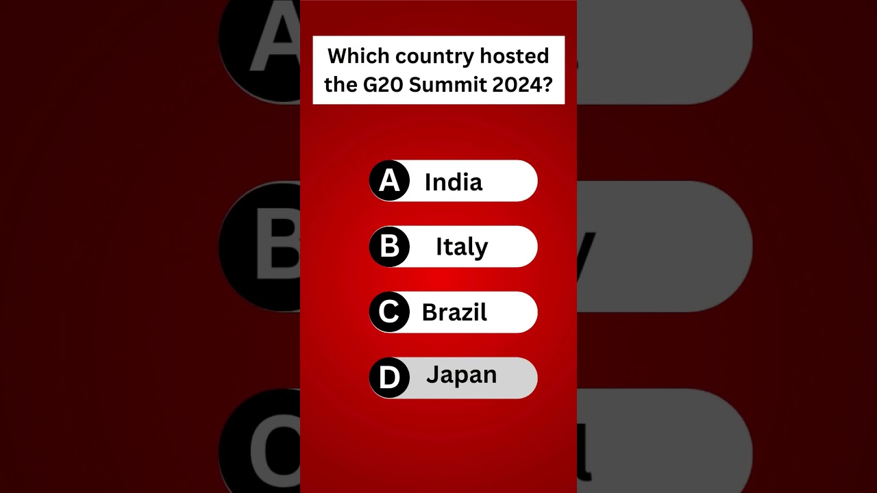 Which Country Hosted the G20 Summit 2024? | G20 Summit 2024 Host Nation Revealed!
