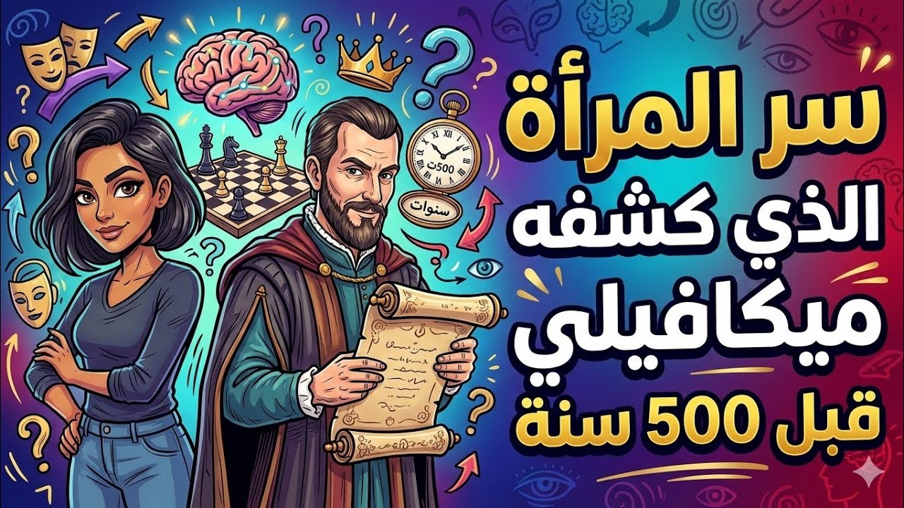 سيكولوجية المرأة التي تنجذب للرجل القوي… الحقيقة النفسية التي أخفاها ميكافيلي منذ 500 عام‼️