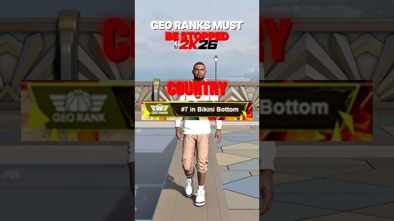 RANKING GEOGRAFICZNY MUSI ZOSTAĆ ZATRZYMANY W NBA 2K26 &ndash; USZKODZONY SYSTEM ODKRYTY! #nba2k26 #2k2...