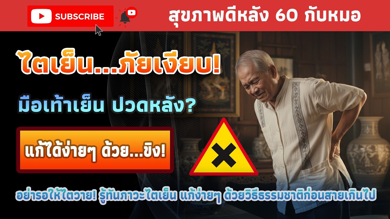 ไตเย็น..ภัยเงียบผู้สูงวัย! | สุขภาพดีหลัง 60 กับหมอ