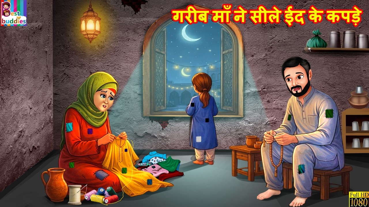 माँ ने सीले ईद के कपड़े | Gareeb Ki Eid | Hindi Kahani | Moral Stories | Hindi Story | Kahaniya