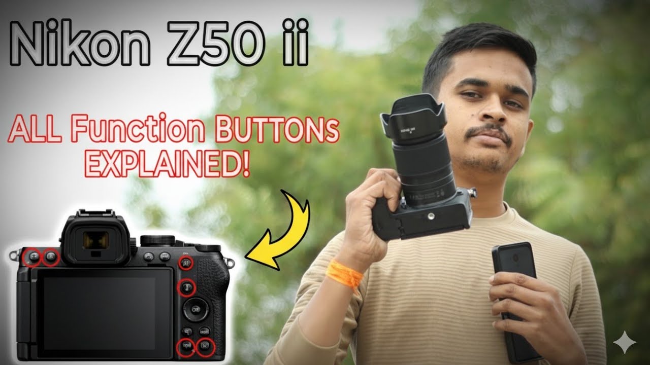Nikon Z50 ii All Function Button Explain | 360 View | Review | Budget Wedding Camera | #best #facts 