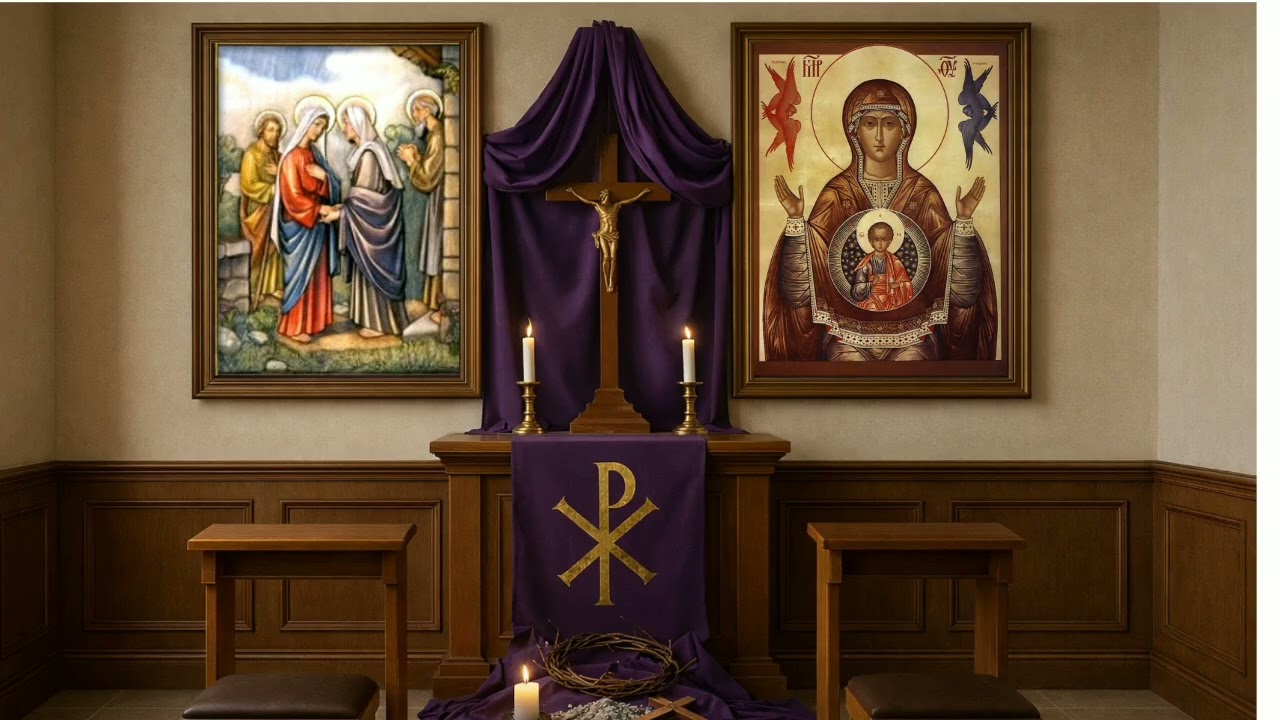 📿 Santo Rosario – Misterios Gozosos | La Alegría de la Encarnación y la Vida Oculta de Cristo