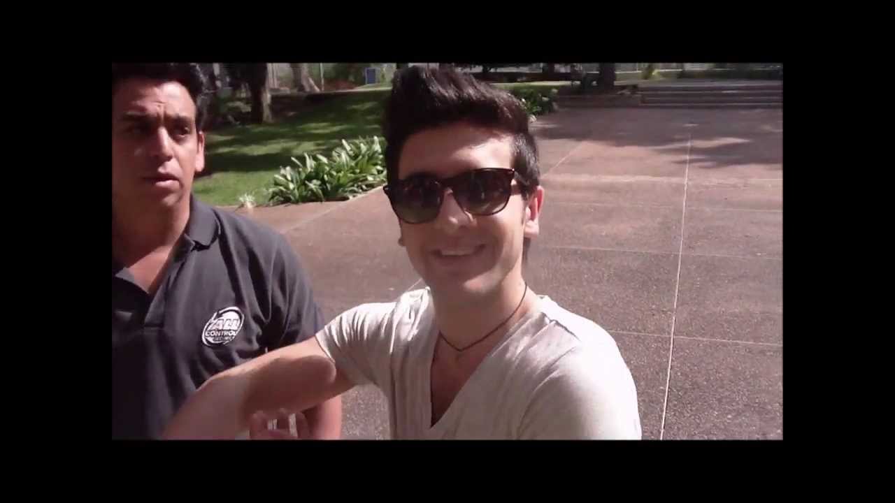 Firma de autógrafos de il Volo en Barquisimeto, Venezuela.