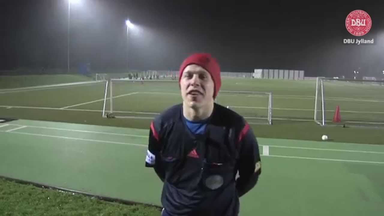 Ung fodbolddommer om uheldig episode fra kamp