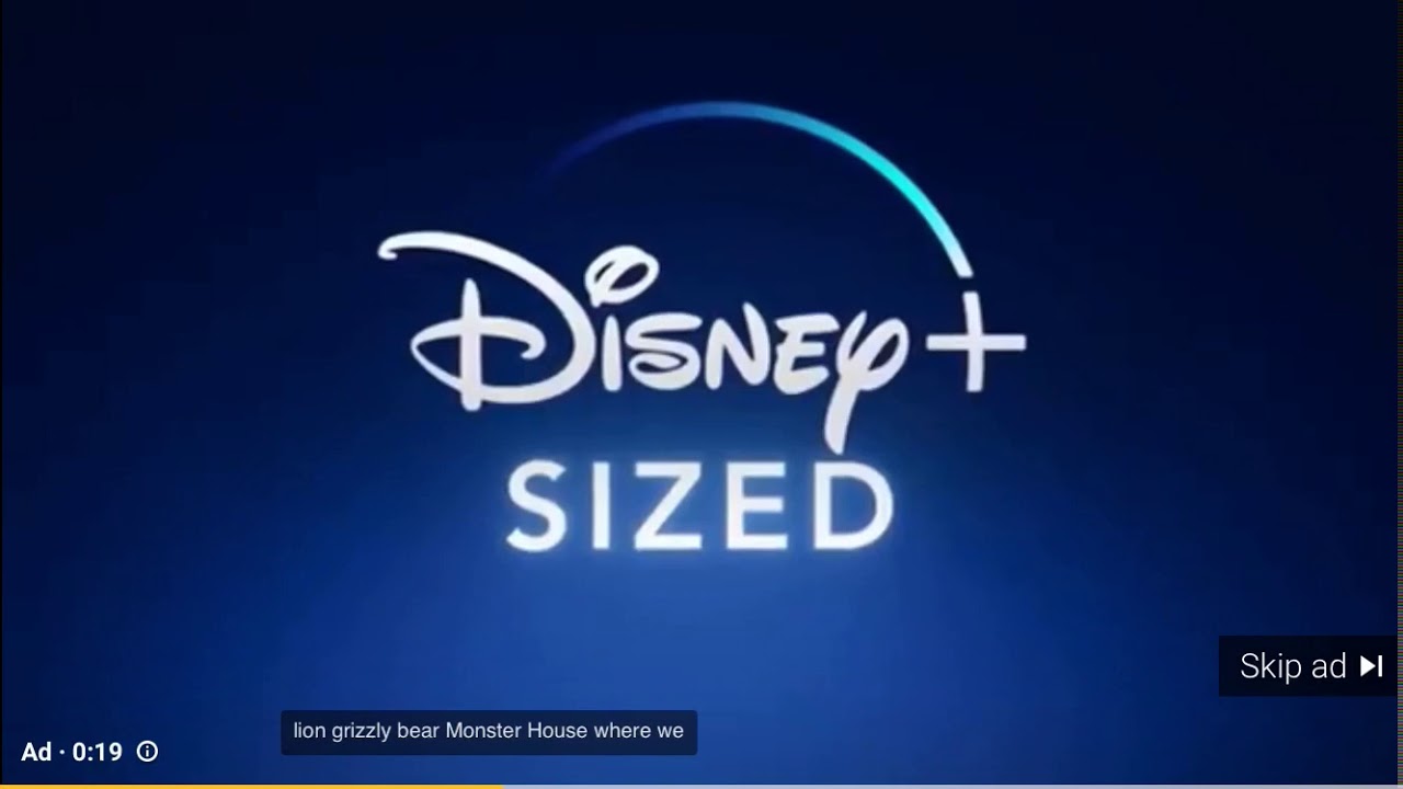 EXTREMELY RARE Summer 2020 Disney+ Advert