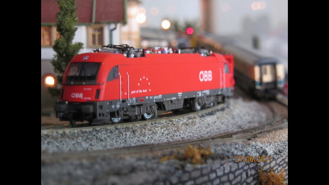 Fleischmann piccolo 731201 / 731271 N ÖBB 1216 Taurus III Siemens ES64U4