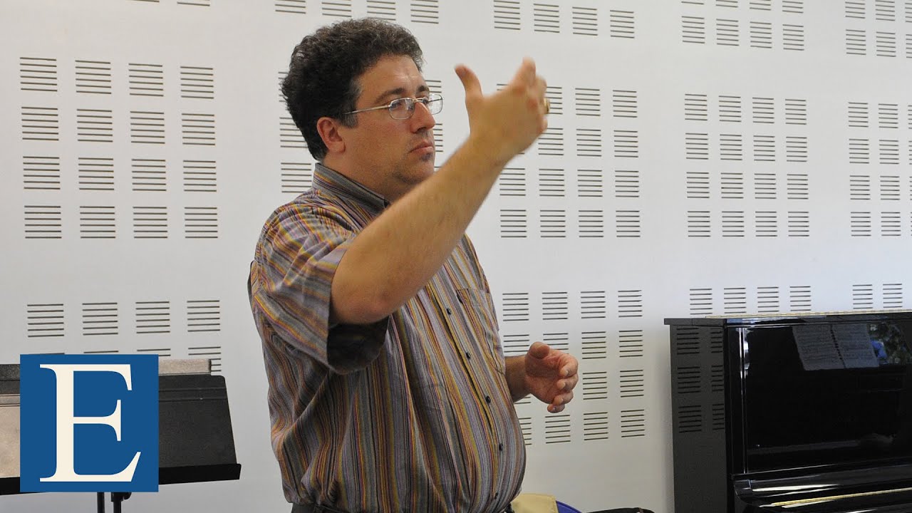 Marco Rizzi Masterclass - Violin - Bach: Partita BWV 1002 - Courante