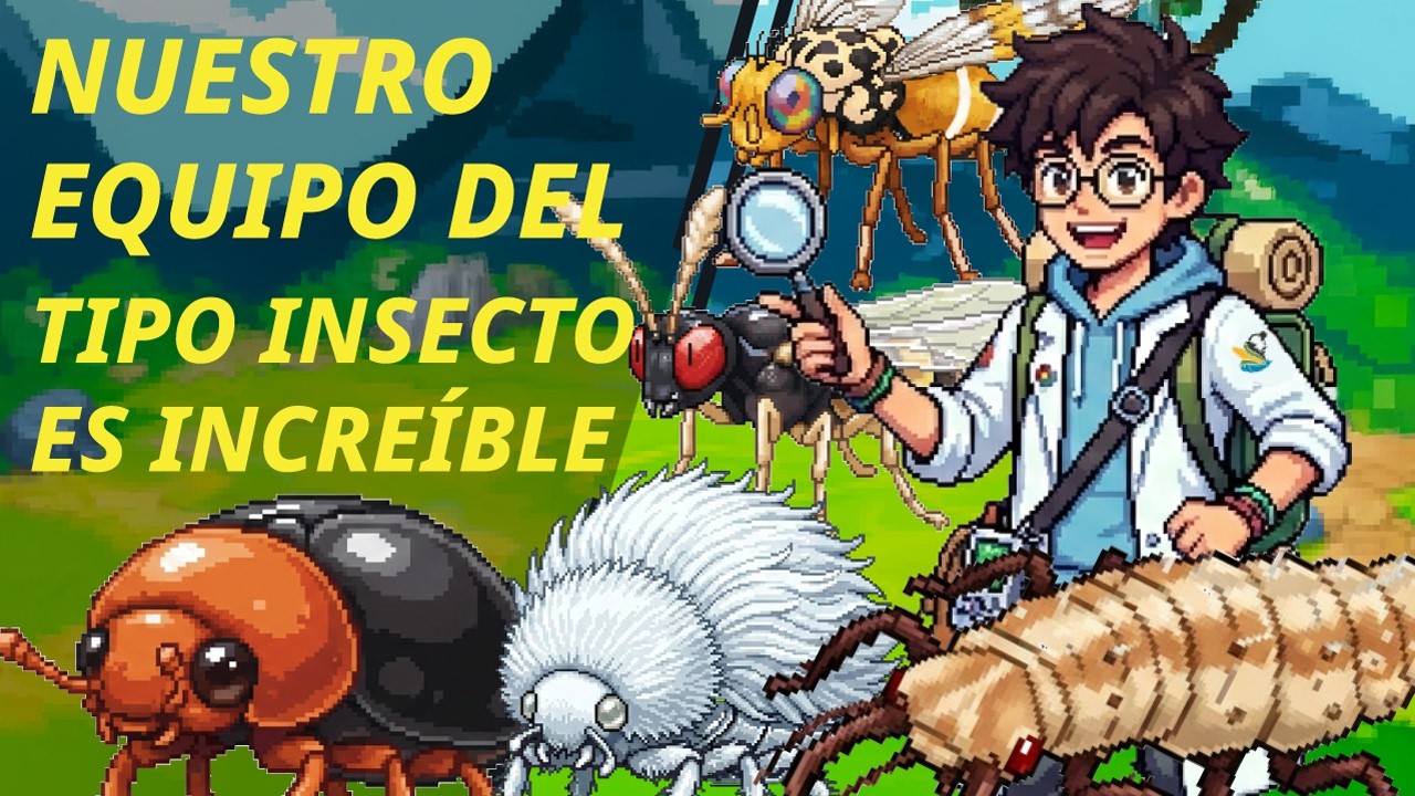 ¿Un equipo del tipo insecto para combatir plagas?