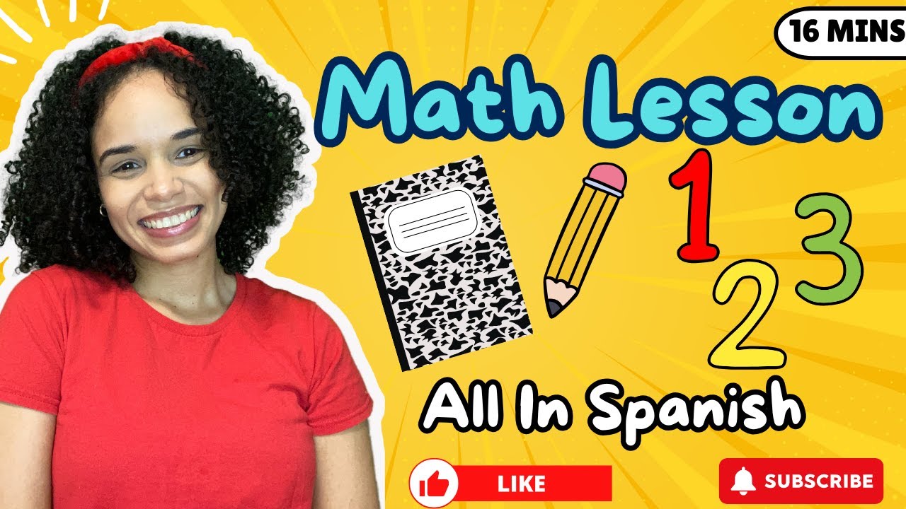 Aprende Escribir los números 0-5 |  Math Lesson All In Spanish |  Ms.Ramos  | PART 1