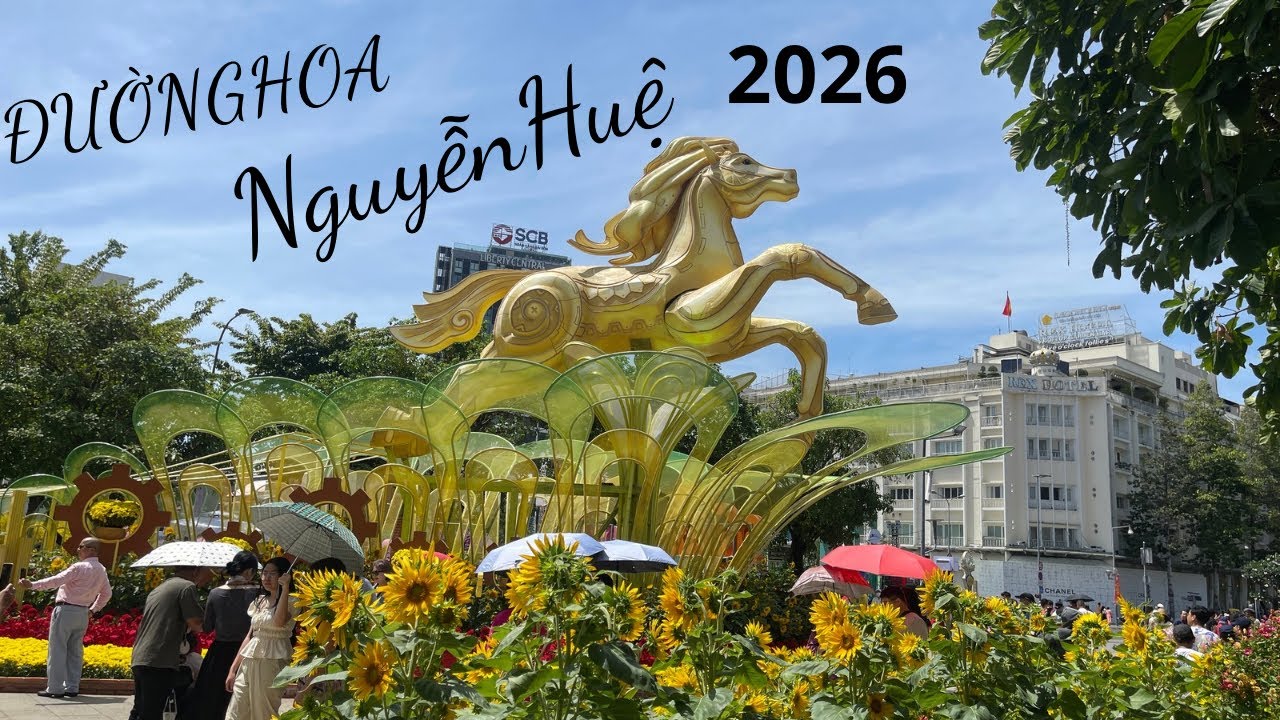 Đường hoa Nguyền Huệ - bính ngọ 2026