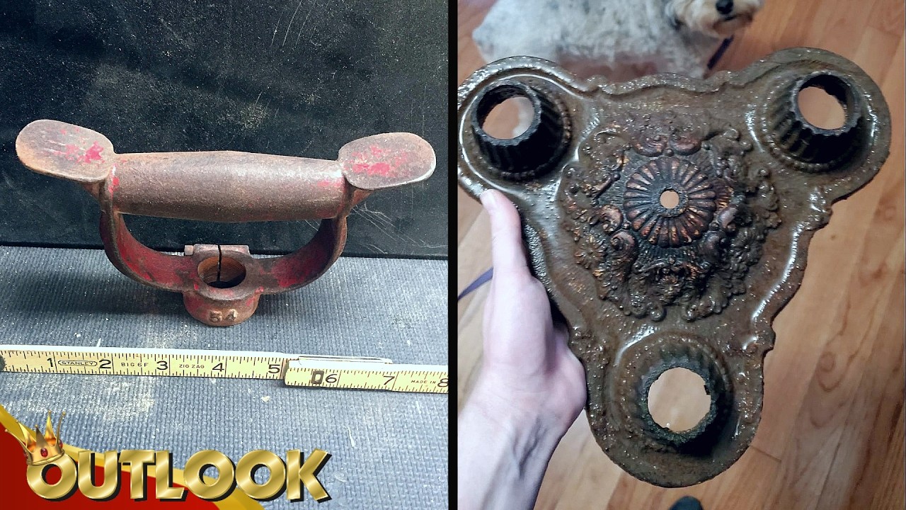 What Is This MYSTERIOUS Handle With Weird Side Pieces And This Thing That I Pulled Out Of A River?