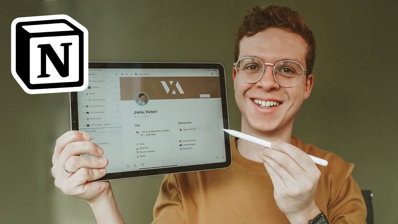 La mejor App que he probado para Organizar mi Tiempo | Notion tour