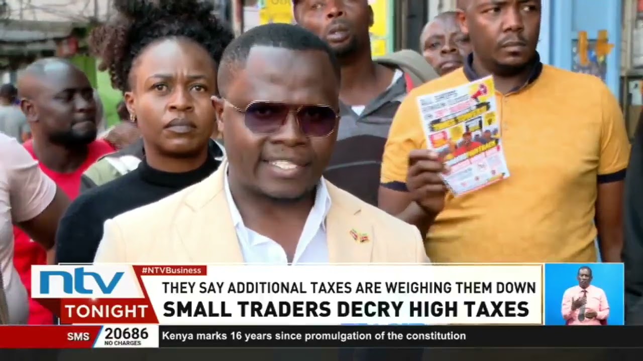 Small-scale traders threaten to shut businesses in protest over tax concerns