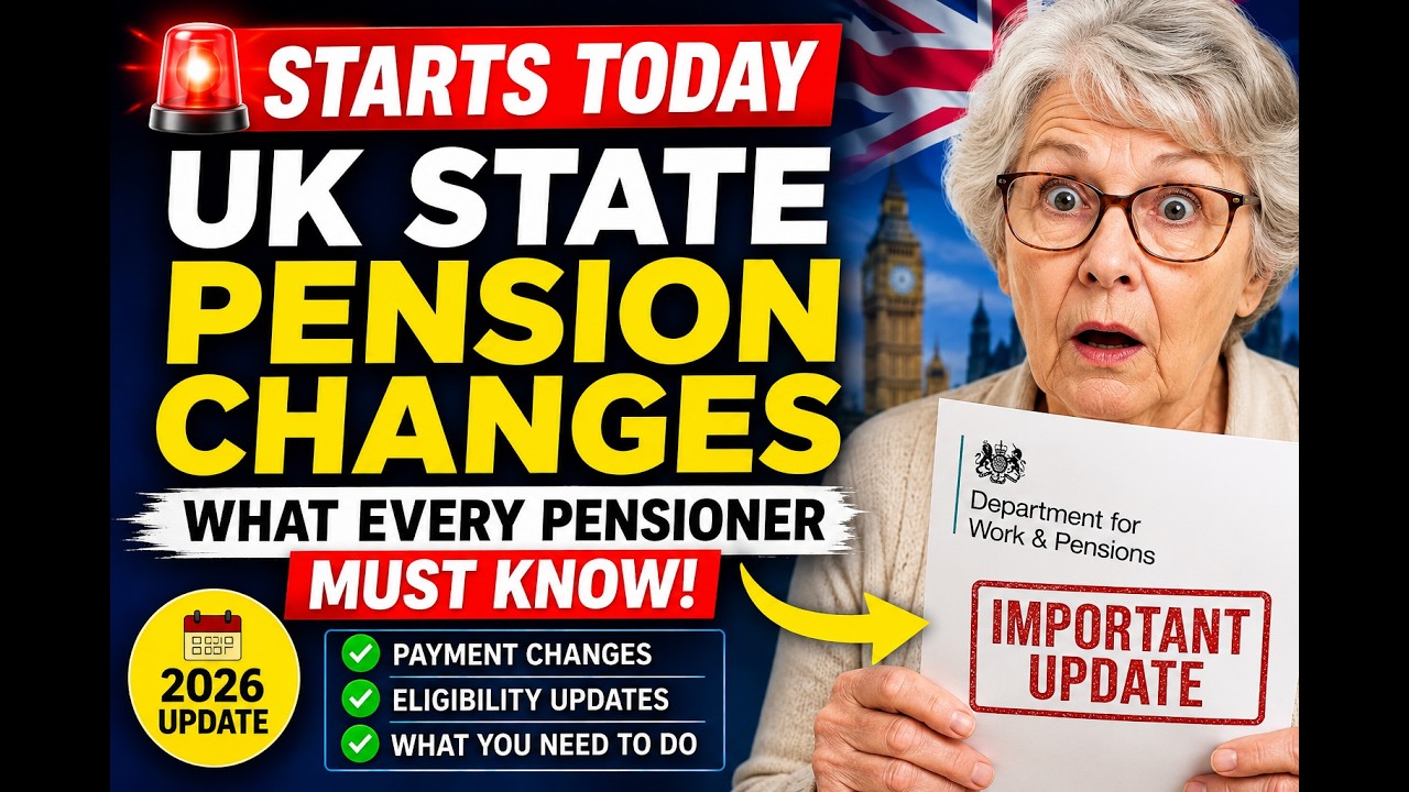 🚨 UK State Pension Changes Start Today &ndash; What Every Pensioner Must Know (2026 Update)