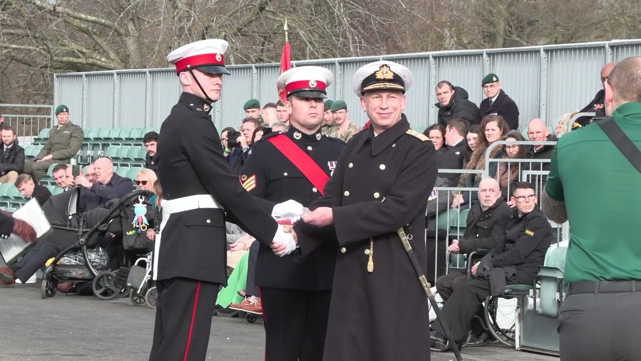 Both 344 & 345 Troop King's Squad Pass Out Parades Royal Marines at CTCRM 2nd Feb 2024 highlights