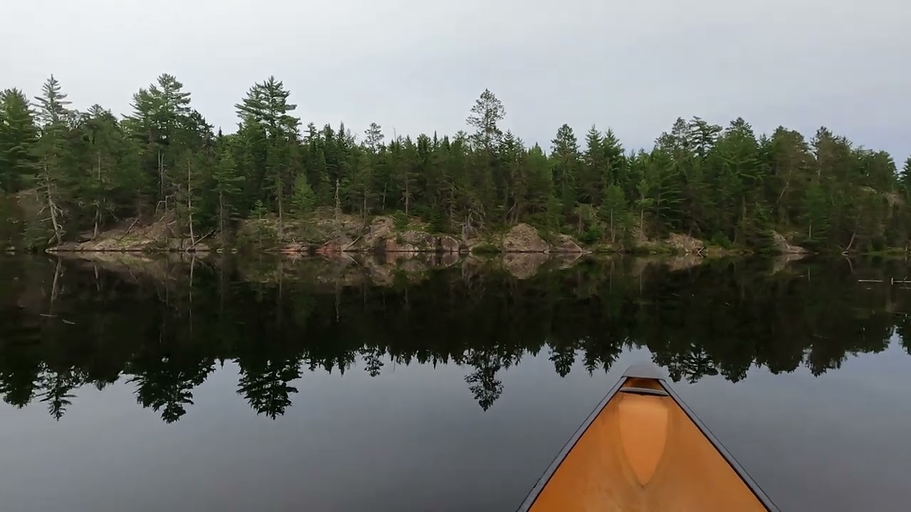 Paddling - Trease Lake from the Angleworm Lake portage to North Hegman Lake in the BWCA