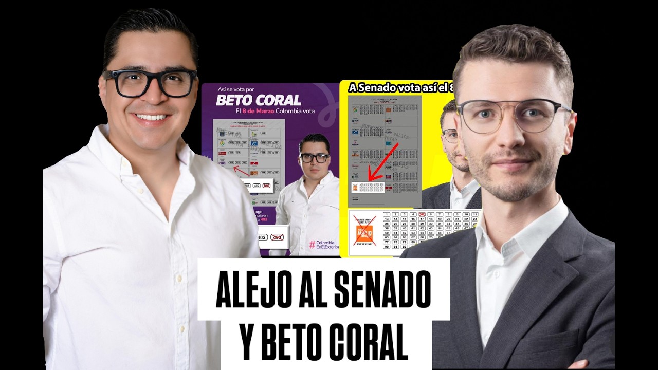 ALEJO AL SENADO Y BETO A LA CAMARA DEL EXTERIOR