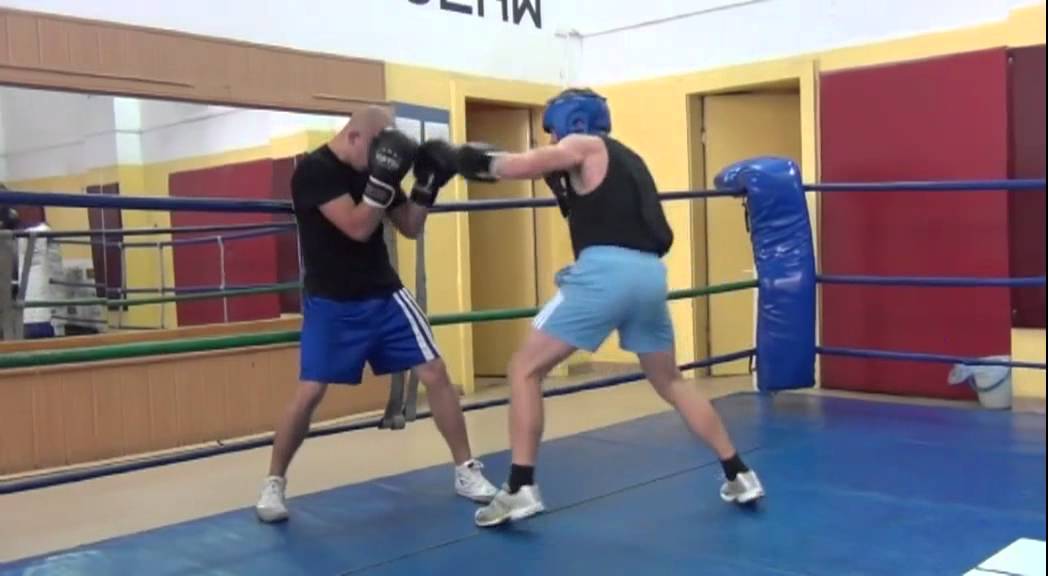 Sparing techniczny Kamila Łaszczyka - trening uników i obron