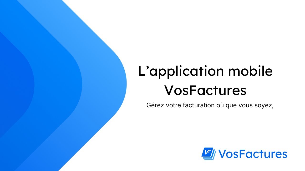 L’application mobile VosFactures
