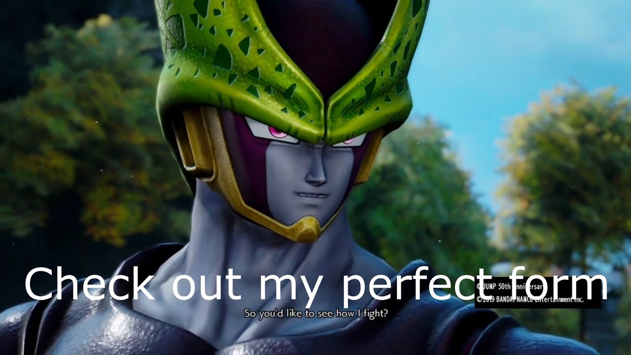 (This is PERFECTION!) Cell- Jump Force