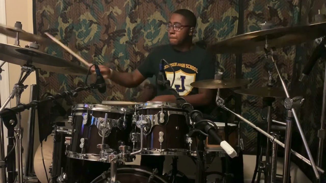James Brown- Funky President Drum Cover