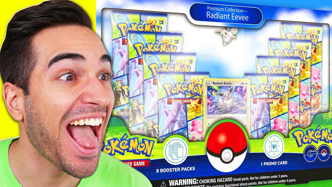 APRO UN BOX GIGANTE DI CARTE POKEMON GO