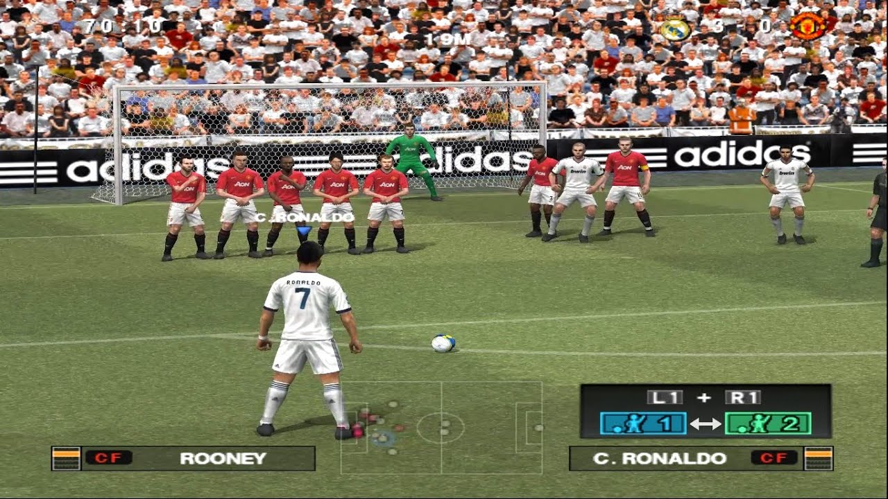 Pro Evolution Soccer 2013 (PES 2013) | PS2 Gameplay HD