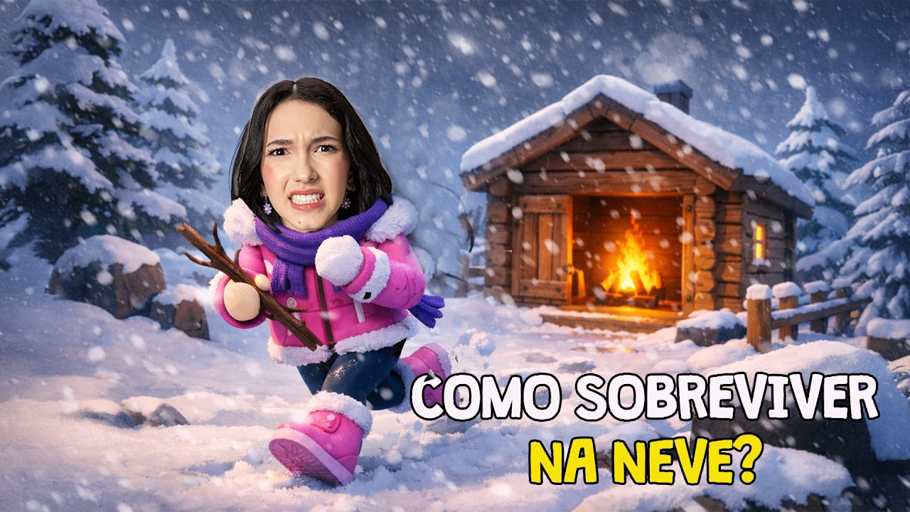 SOBREVIVI 99 DIAS NA NEVE ? | Luluca Games
