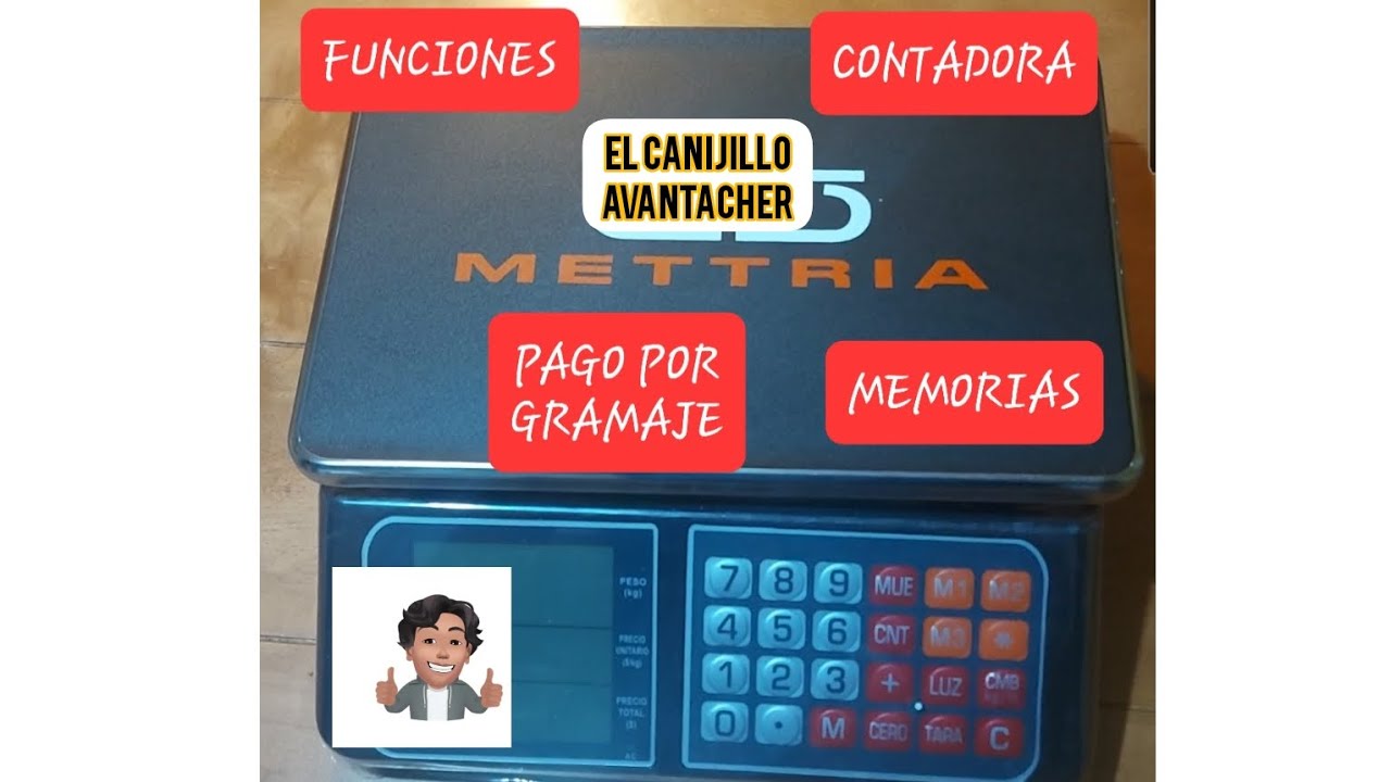 BASCULA METTRIA RECOMENDADA