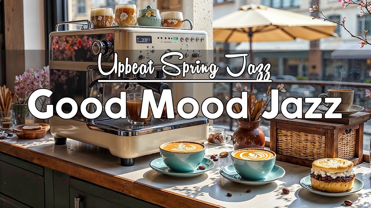 Весенний джаз для хорошего настроения☕Расслабляющая джазовая фоновая музыка и мягкая инструментальна