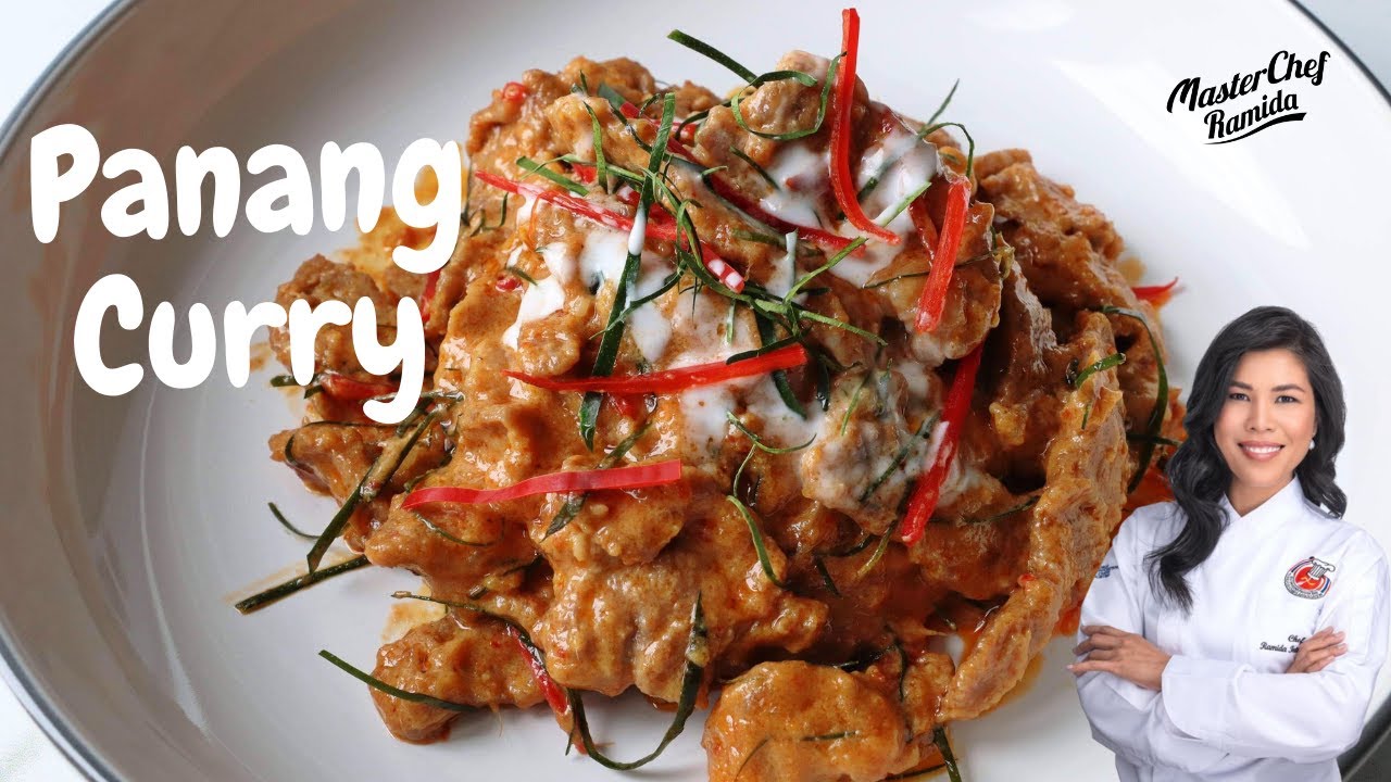 Panang Pork Curry / Thai Panang Curry / Panang Moo