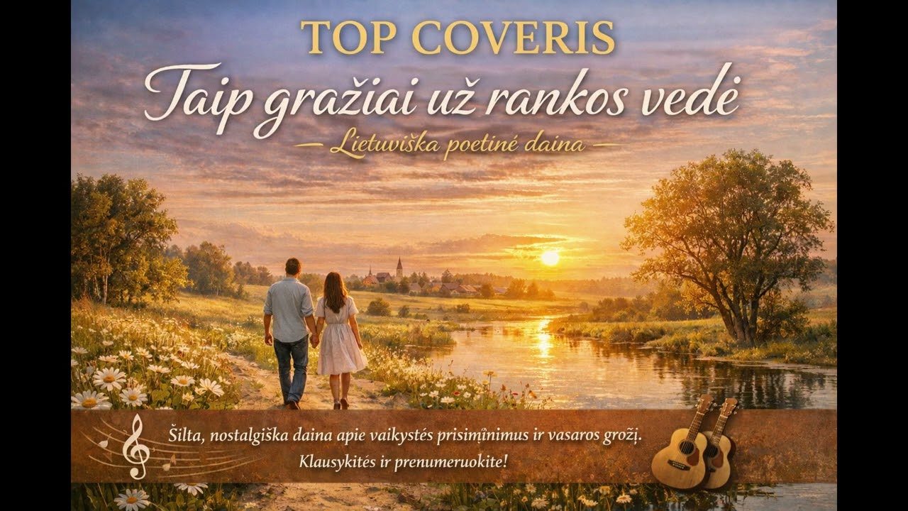 Taip gražiai už rankos vedė TOP COVERIS