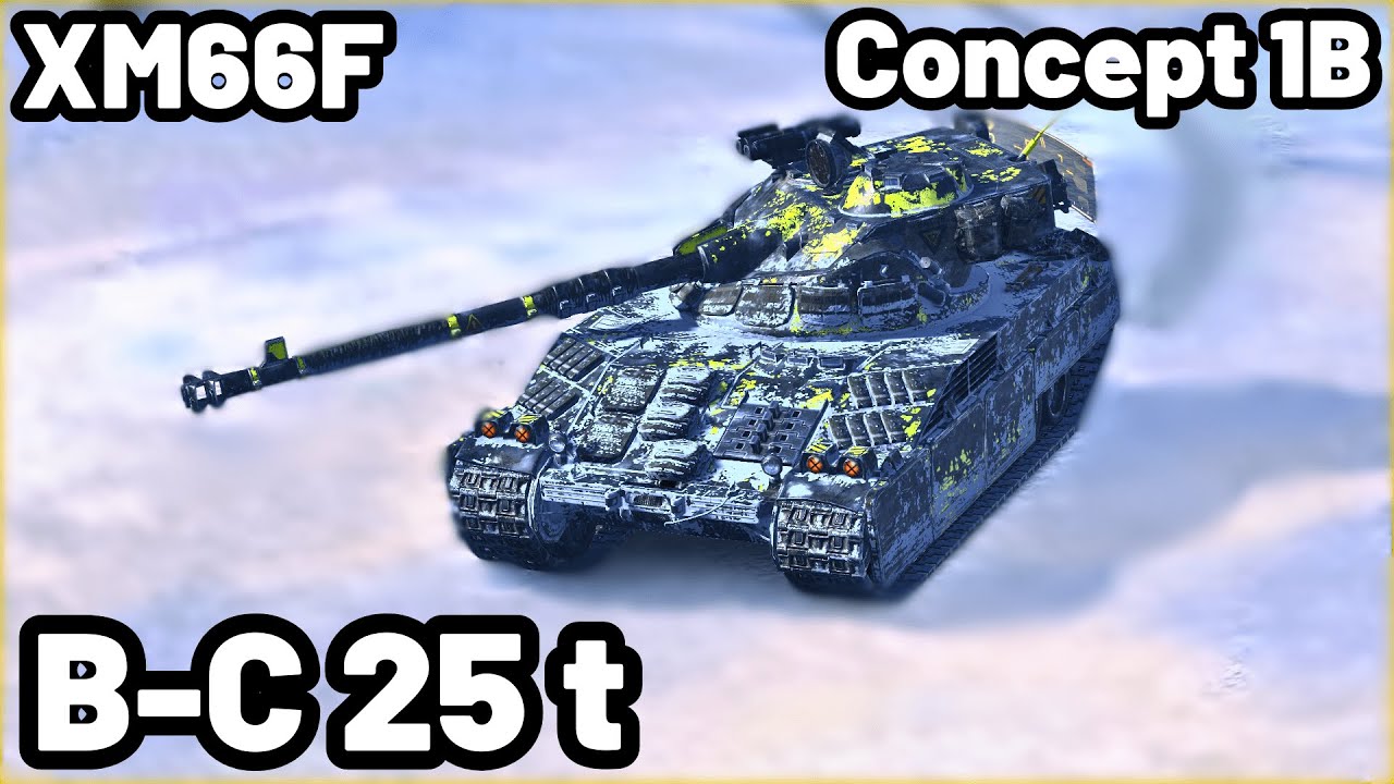B-C 25 t, XM66F & Concept 1B | WOT Blitz Pro Replays