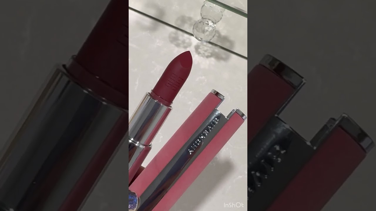 Givenchy Sheer Velvet Lipstick-17 Rouge Erable #givenchy #givenchybeauty #lipstick #swatches #shorts