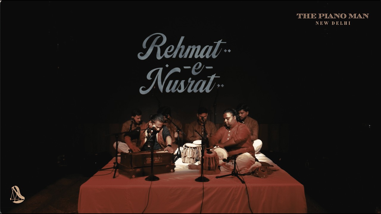 Allah Hu | Rehmat-e-Nusrat Live Qawwali | Piano Man Delhi | Nusrat Fateh Ali Khan Tribute