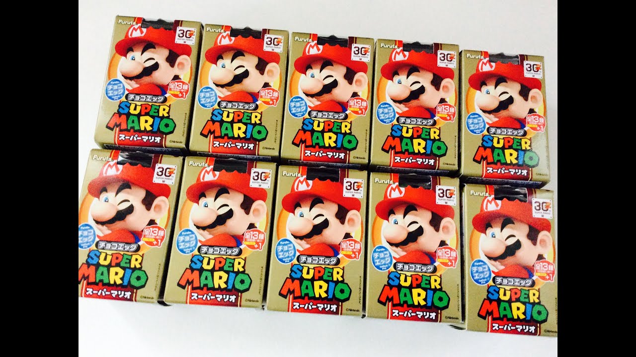 【Choco Egg】SUPER MARIO BROS 30th 「チョコエッグ開封！シークレットはクッパ希望！」食玩レビュー 【箱買い】