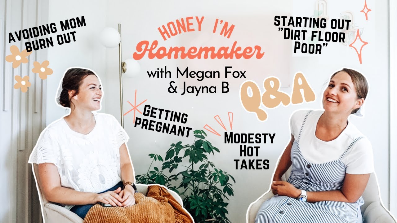 Mennonite Mom Chat Mid-Series Q&A: Burn-out, Modesty, $ Making vs. Homemaking | Honey I'm Homemaker