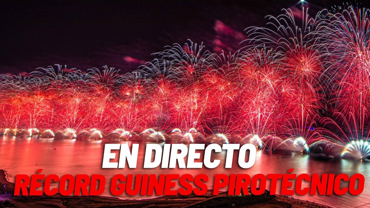 Emiratos Árabes: Año Nuevo con intento de récord mundial Guinness de fuegos artificiales I DIRECTO