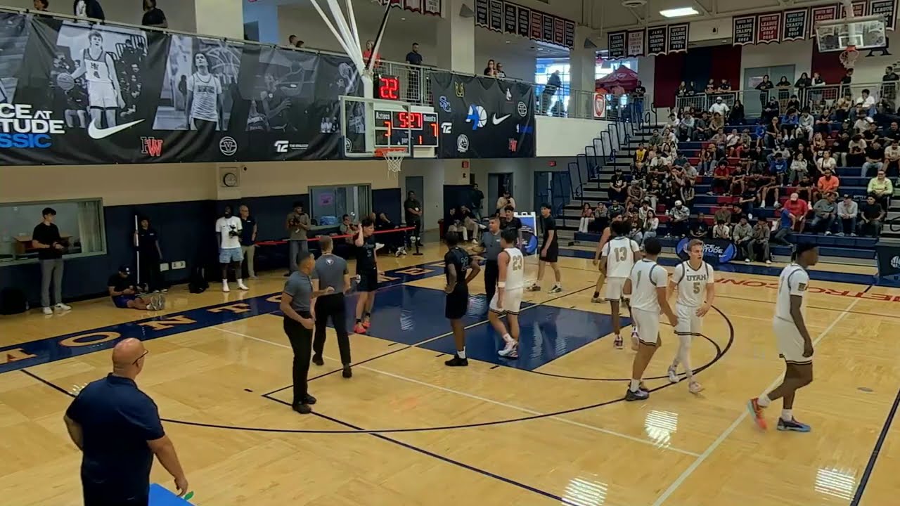 AJ Dybantsa DOMINATES! Utah Prep vs. Montgomery High | Full Game – 2024 L’ATTITUDE Classic
